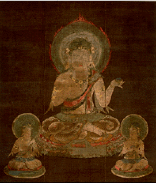Ji (Earth; Prthivi). Guards downward direction.