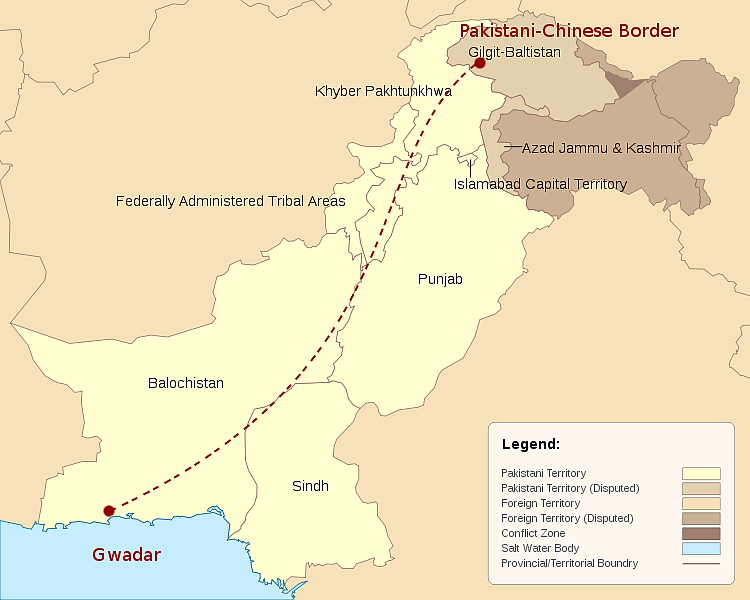 China Pakistan Economic Corridor (Photo: Wikimedia Commons)