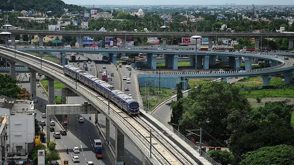 With The Opening Of Chennai Central Metro Station, You Can Now Take A Single Train From Railway Station To Bus Station To Airport