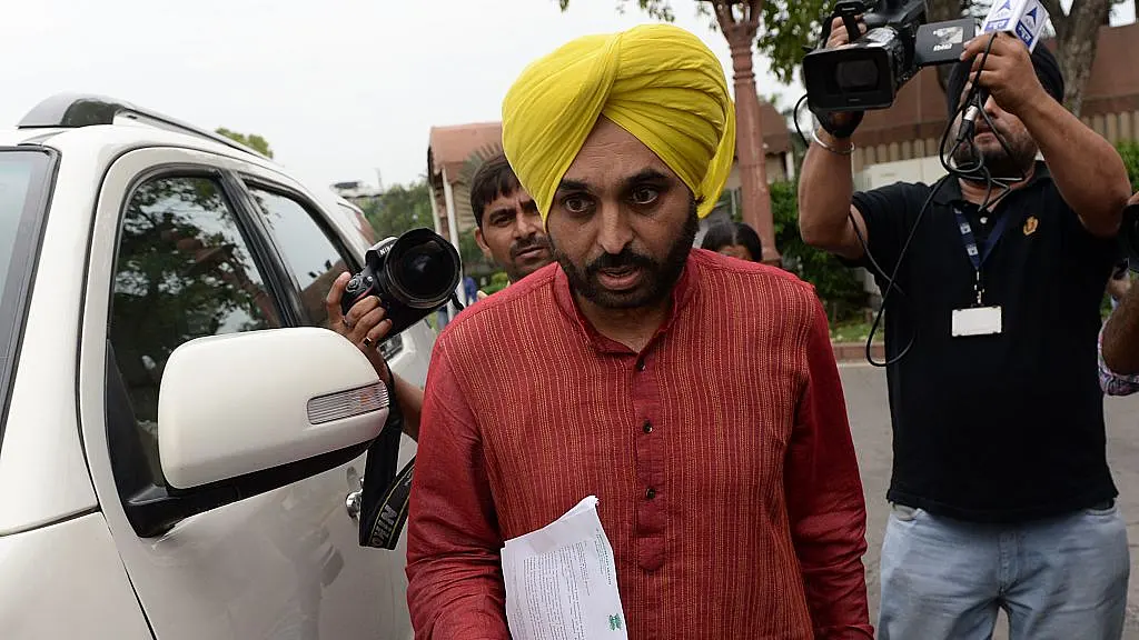 AAP MP Bhagwant Mann Found Guilty For Parliament Security Breach Video