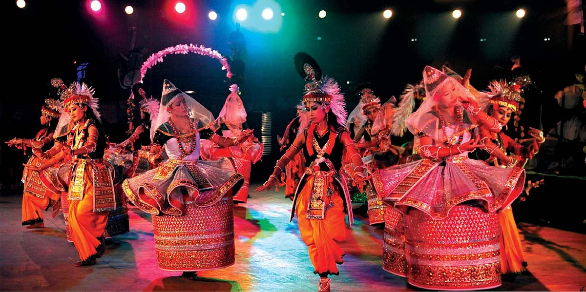 Manipuri dance is one of India’s iconic classical dance forms.