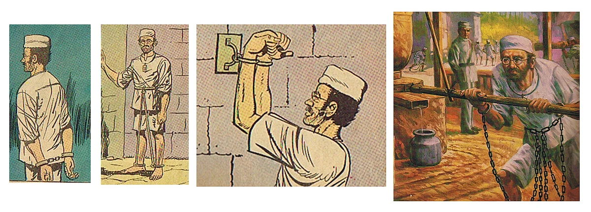 Savarkar in jail