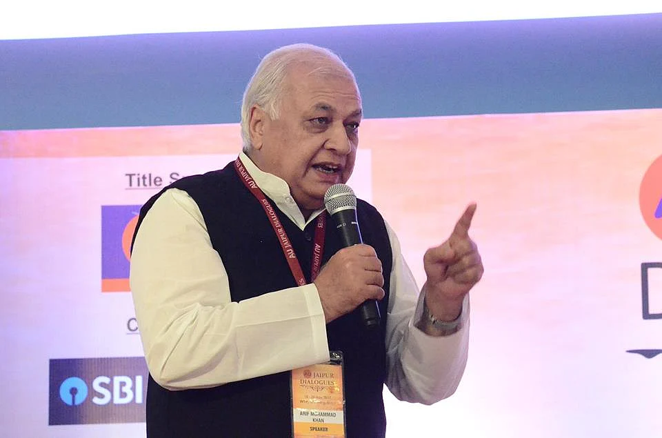 Arif Mohammed Khan (AU Jaipur Dialogues/Facebook)