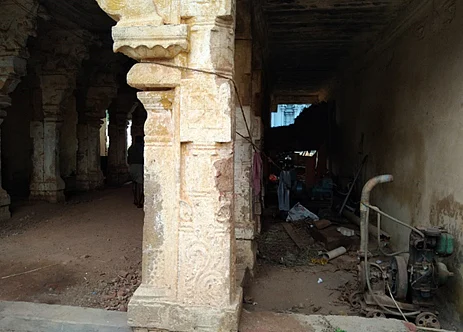 It is not only the invaders, who used our temples as their dump.