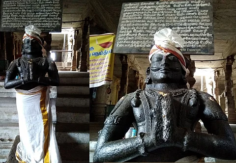 Muthuvaduka Nathar (1750-1772) martyred by the British in 1772.