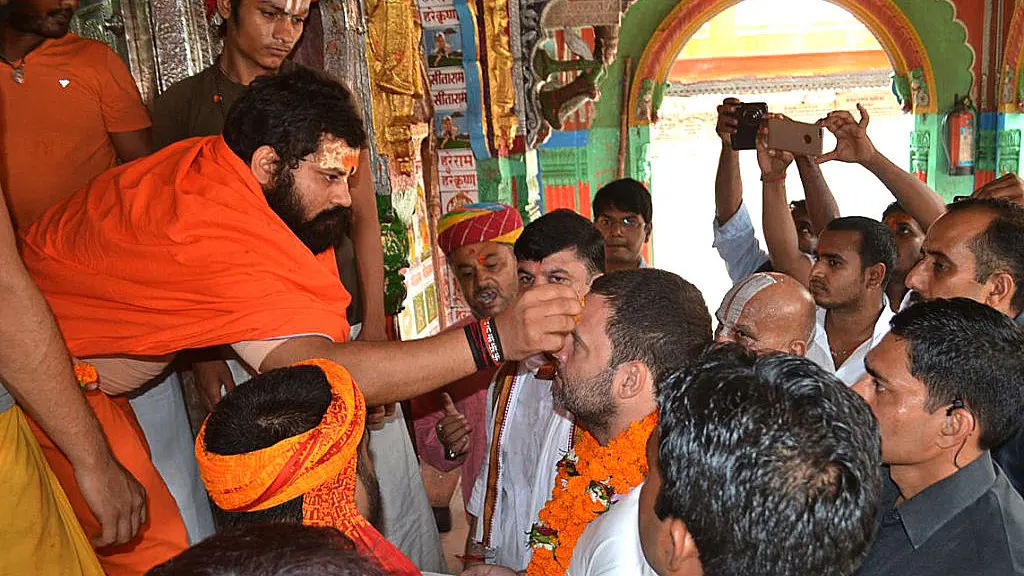 Rahul’s Temple Run: Gujarat Turns Gandhi Into A Bhakt; BJP’s Counter Should Be To Put His Skin In The Game