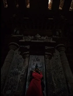 Even the goddess has not been spared; What would the Marudu brothers have done if they saw the English letters scribbled desecrating the goddess in the temple they cherished more than their own lives?