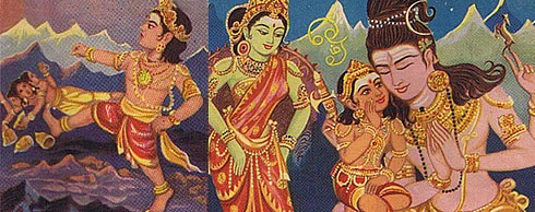 A popular depiction of the legend.