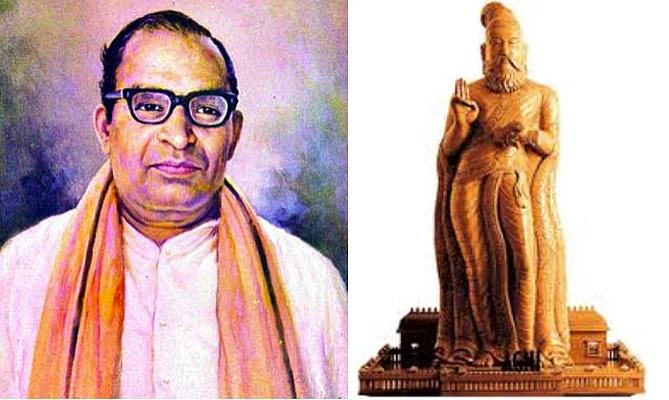 Eknath Ranade, one of the RSS inspirations of Modi, was behind the idea of a statue of Thiruvalluvar in Kanyakumari.