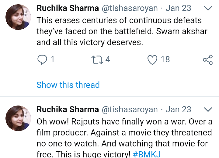 Twitter screenshot