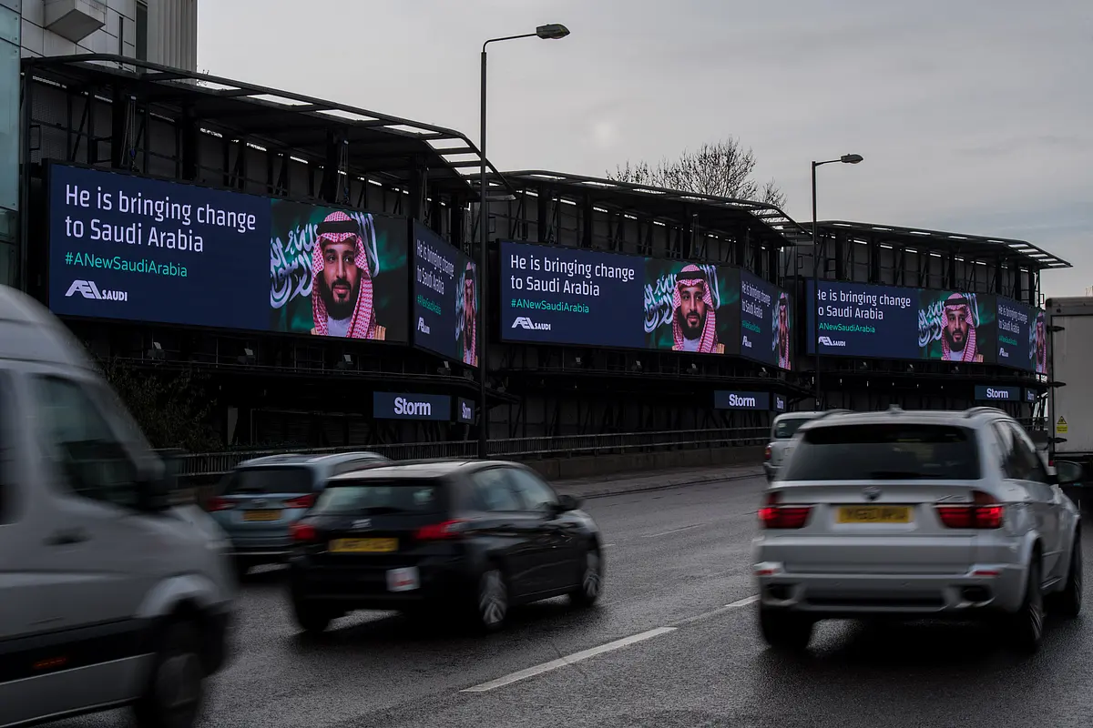 As Saudi Crown Prince Visits London, PR Blitzkrieg Follows With Ads All Over The Capital