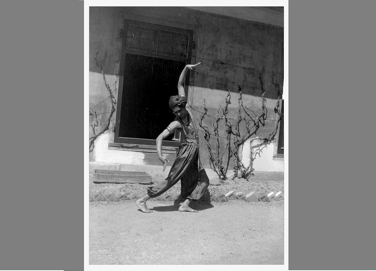 Alice meeting dancer Uday Shankar in Zurich was a life changing event and the beginning of her love affair with India