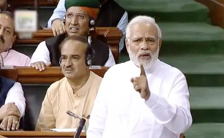 Modi Tears Into Opposition In Reply, Wishes It Well To Bring No-Confidence Motion Against Him In 2024