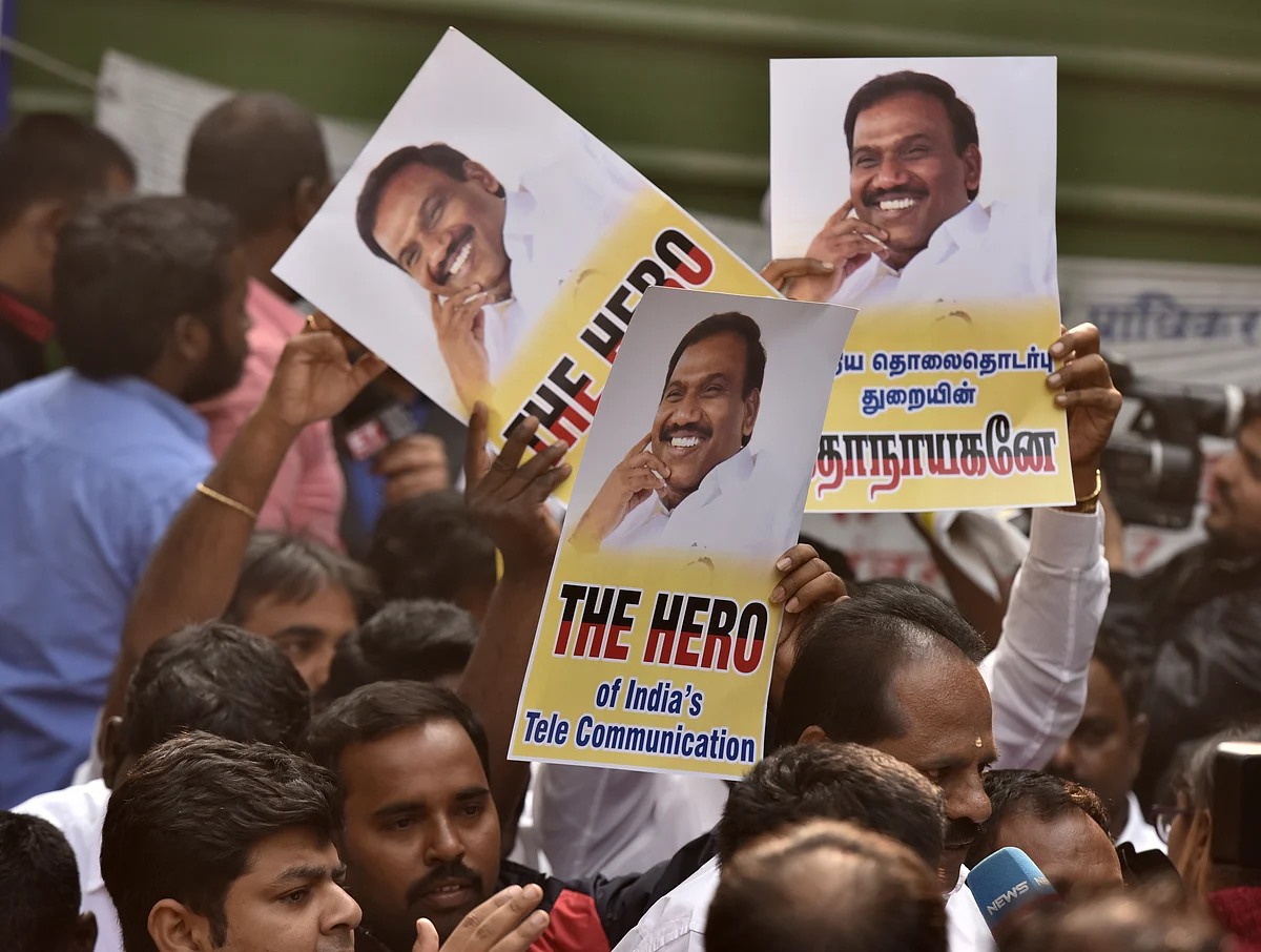Raja being hailed as a hero. 