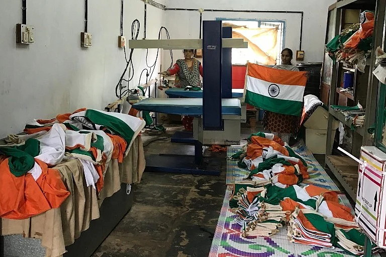 Women at the factory. 