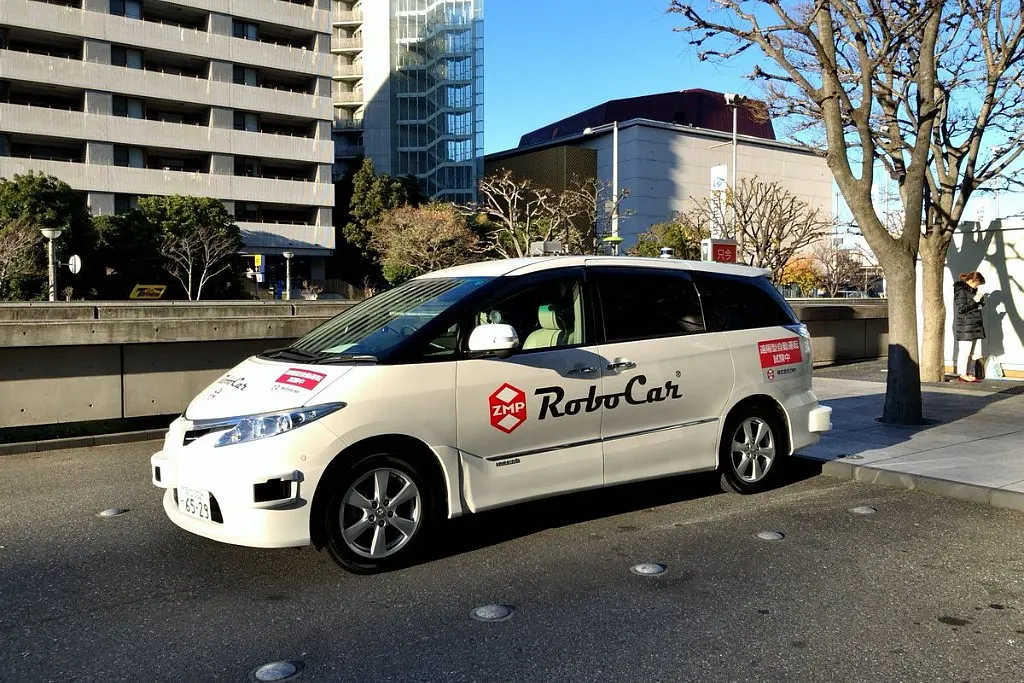 Driverless Taxis Appear On Busy Tokyo Streets Ahead Of 2020 Olympics