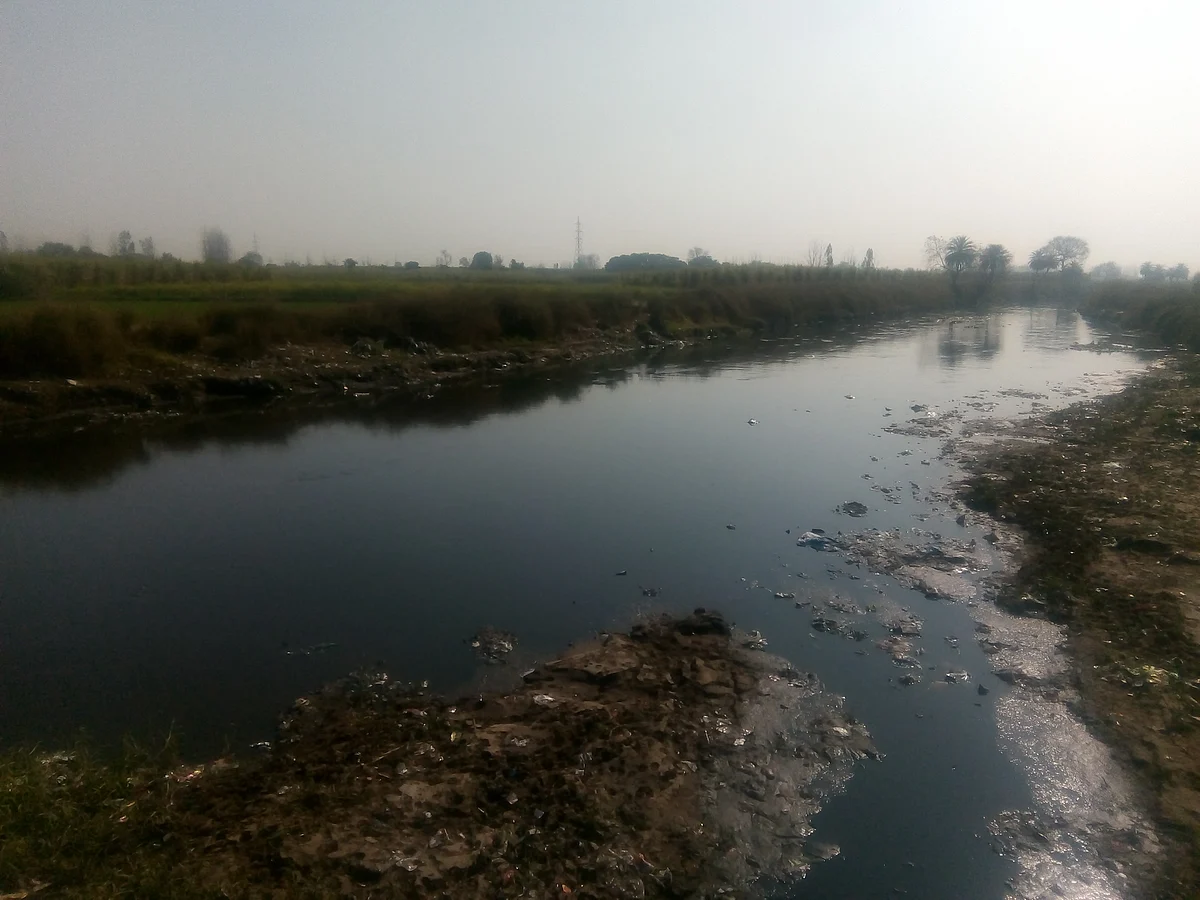 A view of ‘<i>kali nadi</i>’ (<i>Swarajya</i>)