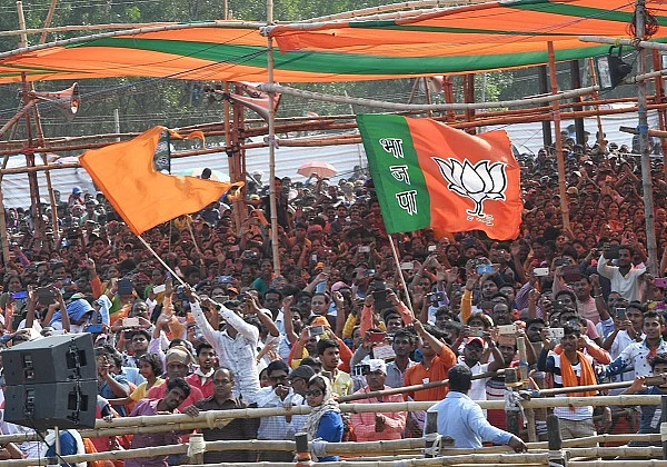 Public anger against divisive politics is proving to be a shot in the arm for the BJP. 
