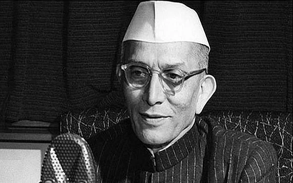 Morarji Desai. 