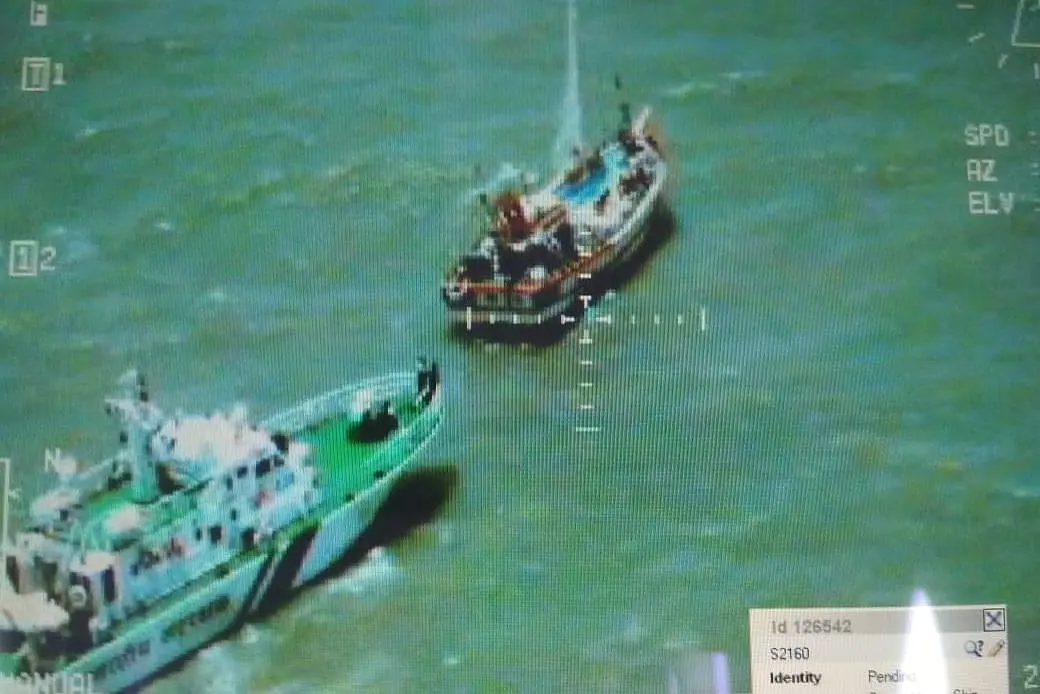 Five Pakistani Drug Traffickers With 35-Kg Contraband Heroin Arrested By Gujarat ATS, Indian Coast Guard