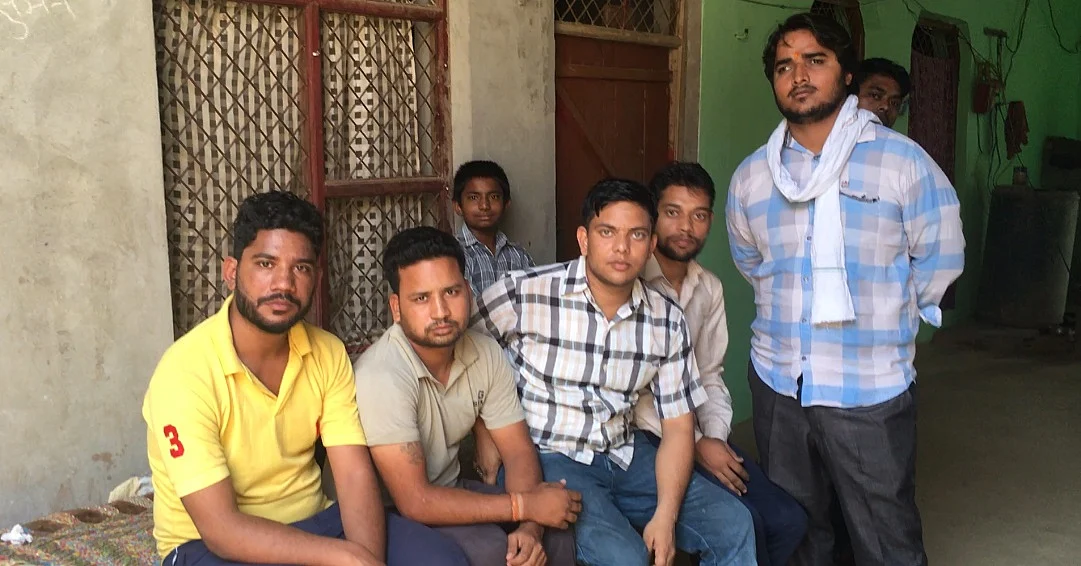 Neighbours in Aslam’s second house located at the back gate of the girl’s grandfather’s house
