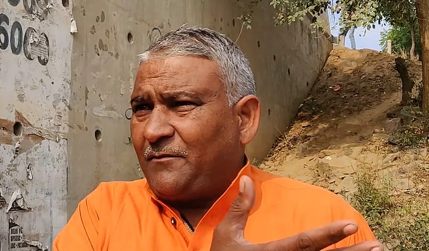 Ashok Kumar from Mohammadabad village