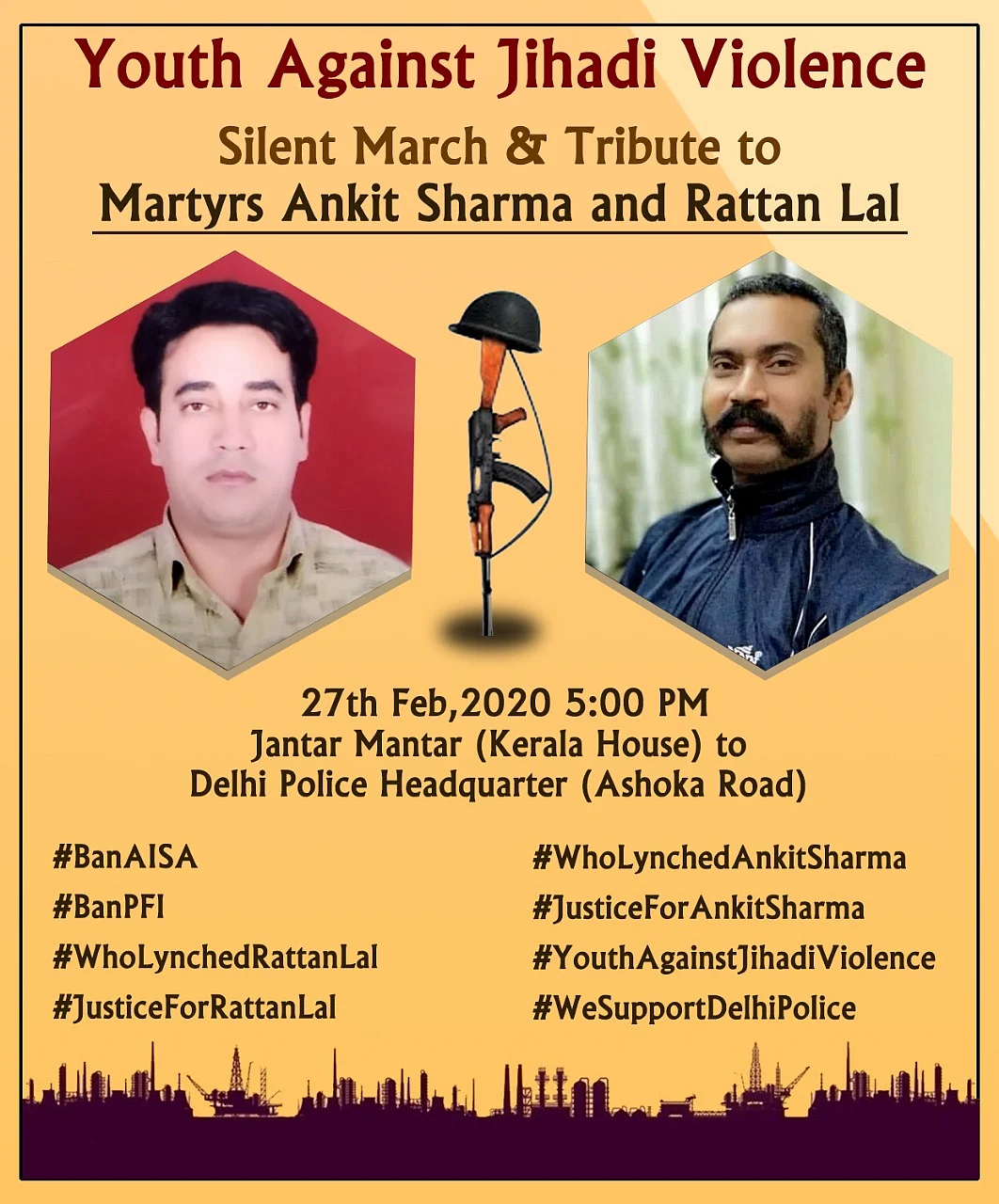Tribute march planned for martyred security personnel
