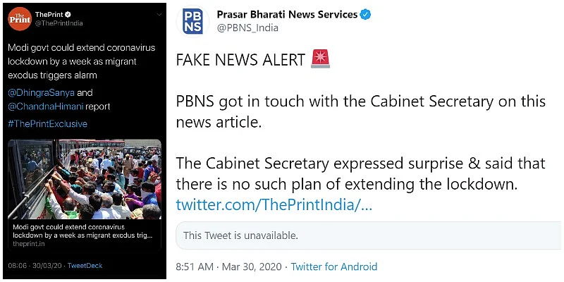 India Being Forced To Battle Outbreak Of Not One But Two Diseases: Covid-19 And Fake News
