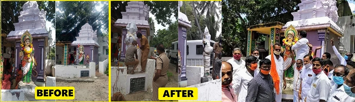 Bharat Mata Shrouded: Don’t Be Surprised By What Happened In Kanyakumari; Hindus Of District Have To Bear Evangelist Aggression Day In, Day Out