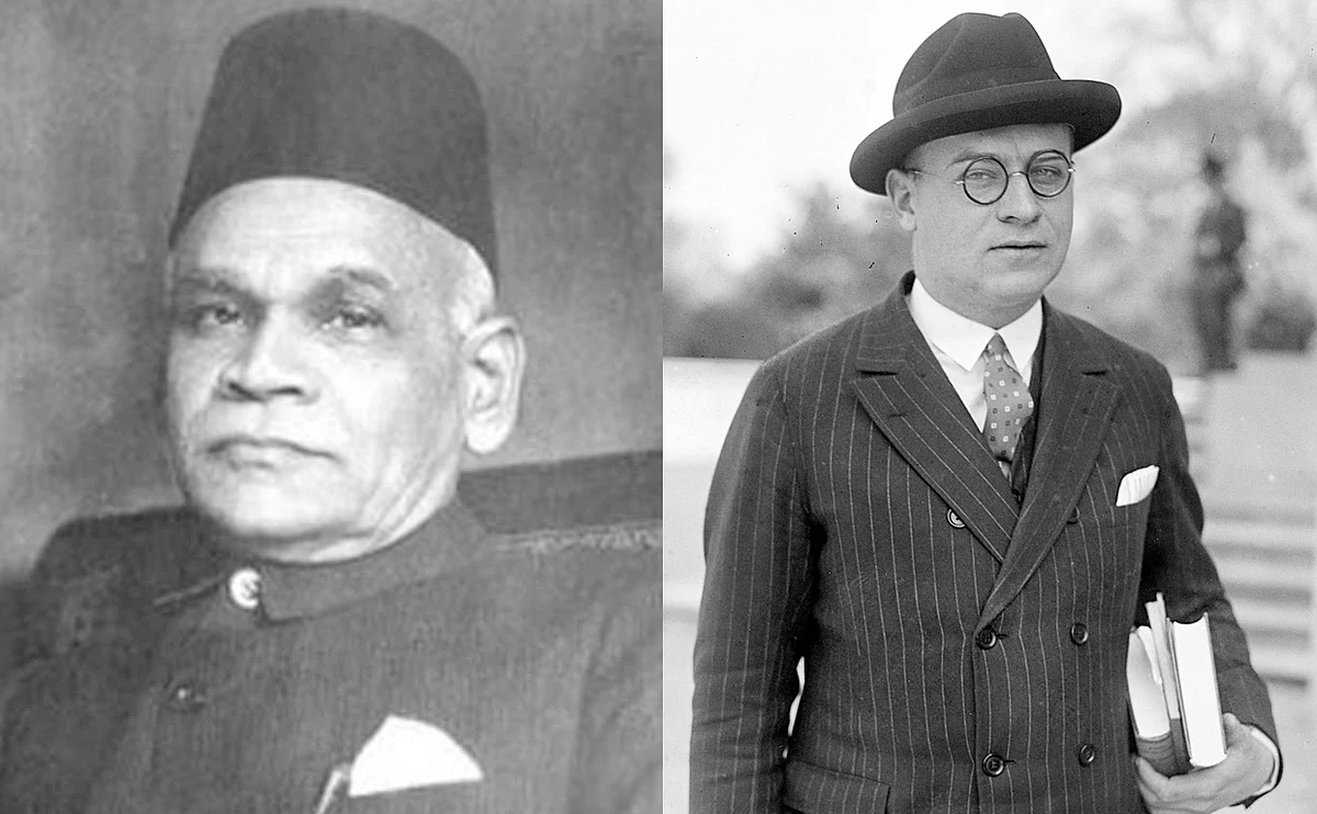 Dr Narayan Bhaskar Khare and Emanuel Celler