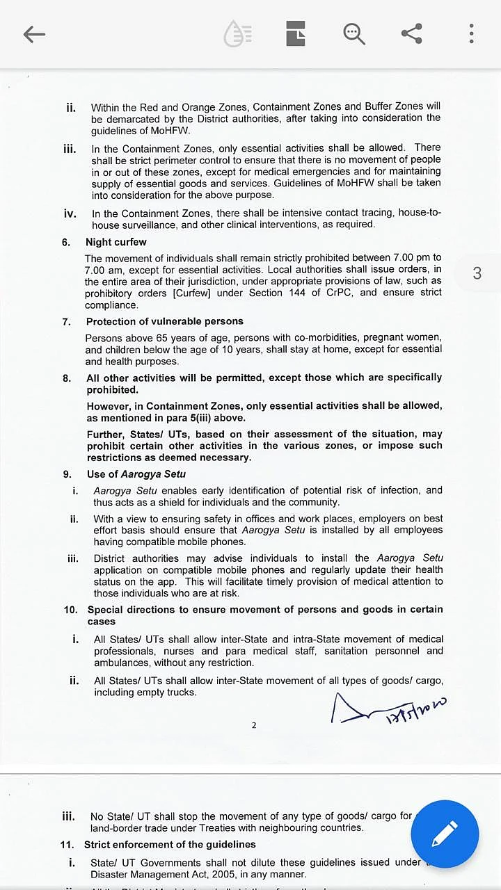 Lockdown 4.0 Guidelines 