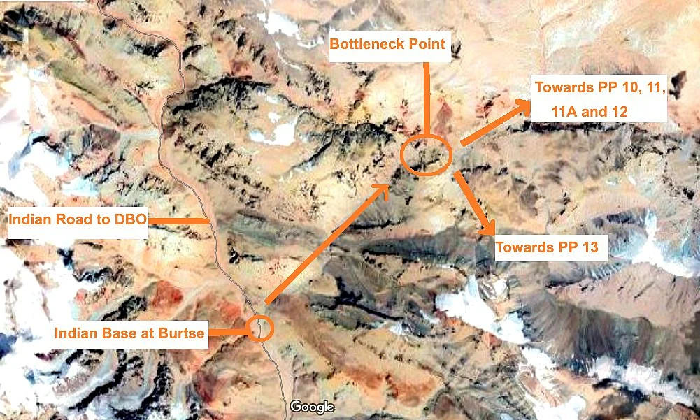 Note: This map is only for the purpose of representation, and may not be very accurate. (Google Maps)