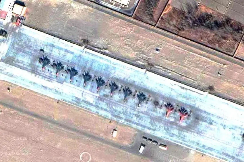 Satellite Pictures Show China Is Increasing Deployment Of Fighters, Improving Infra At Its Air Bases Near Ladakh
