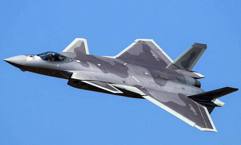 China’s J-20 stealth fighter. 