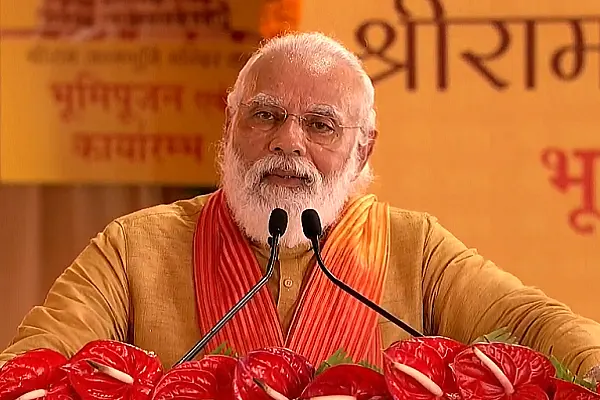 Full Text Of PM Modi's Speech At Ram Mandir Bhoomi Pujan