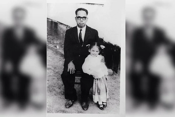 PV Gopalan and Kamala Harris