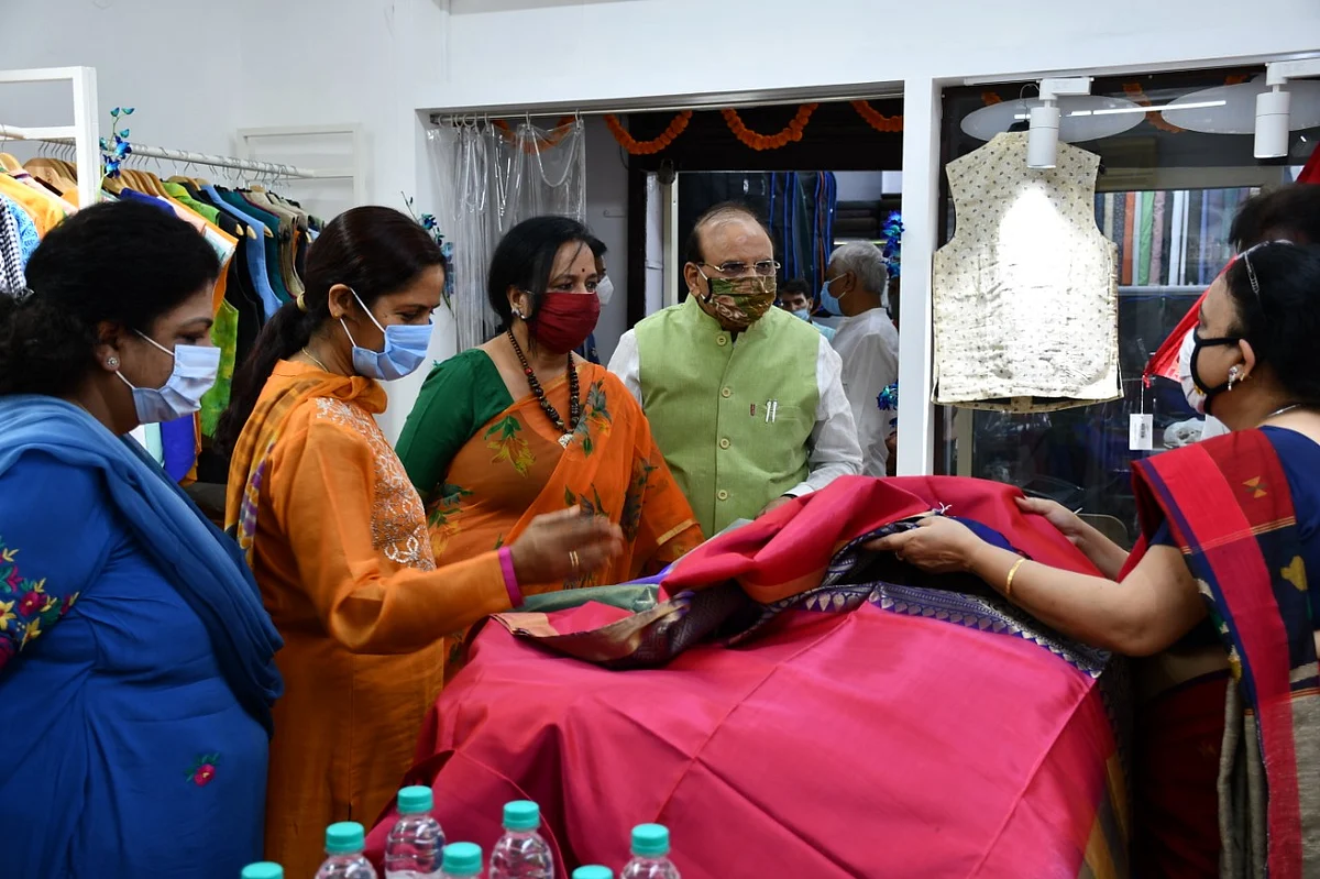 Women at the shop.