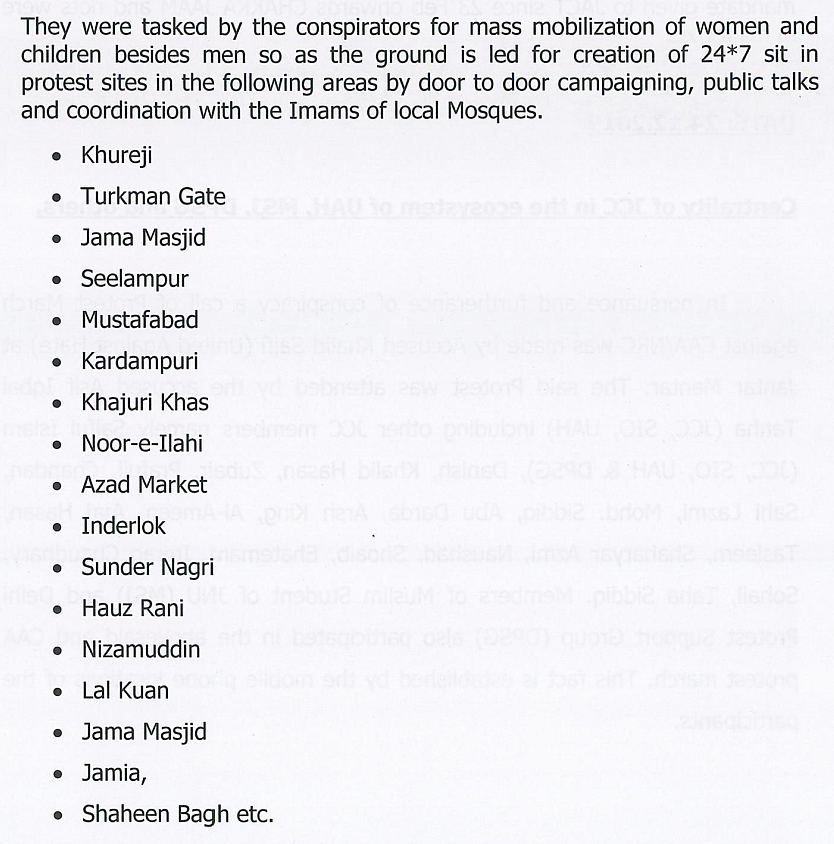 Chronology Of Conspiracy: How They Orchestrated Anti-CAA Protests And Violence In Delhi, Riots Chargesheet Explains