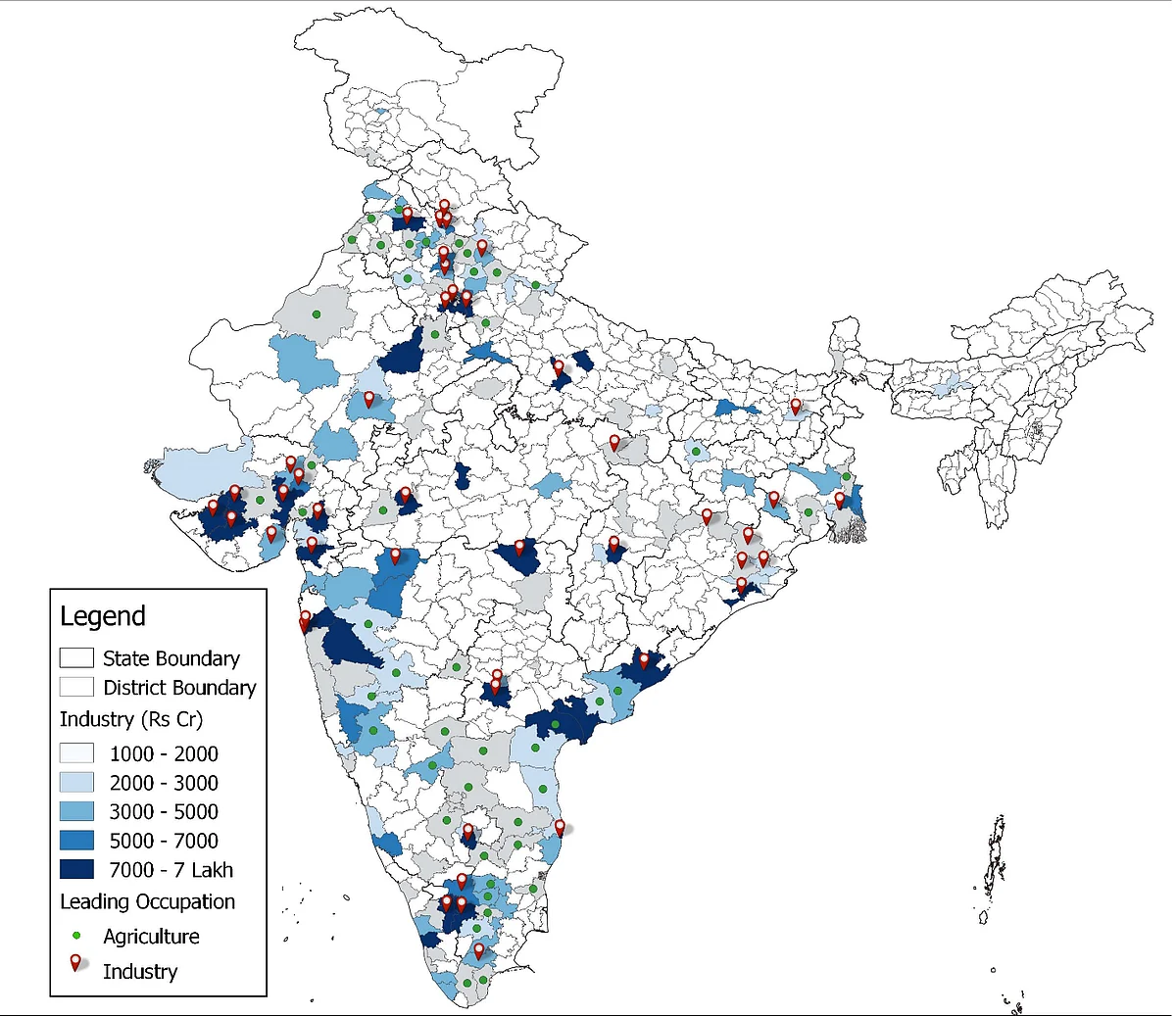Leveraging District-Level Economic Activities For Post-Covid recovery