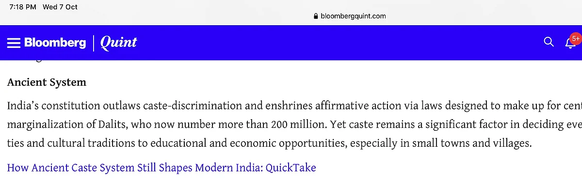 Mention Of ‘Upper Caste Men’ In Hathras, But Only ‘Men’ In Balrampur: That’s CNN, NYTimes, BBC And Bloomsberg For You