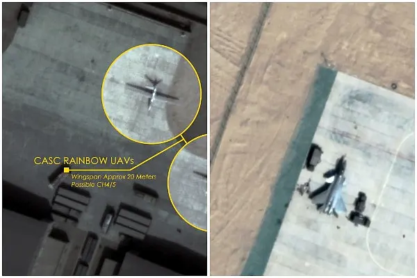 Satellite Images Show China Moved Drones, J-20 Stealth Fighters To Hotan Airbase North Of Ladakh