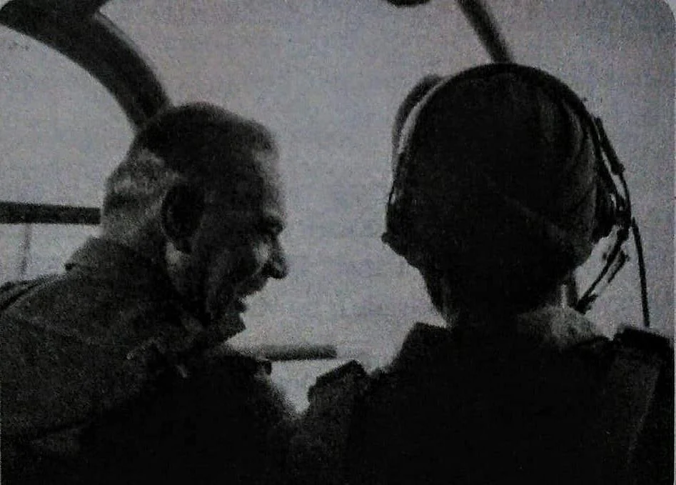 Sagat Singh on aerial reconnaissance. (@SurajPrSingh/Twitter)