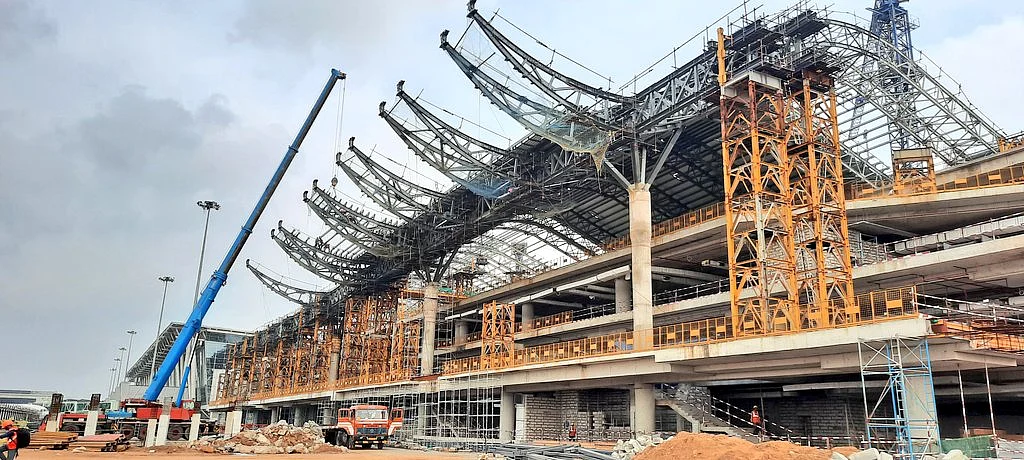 The new integrated terminal handles both domestic and international operations