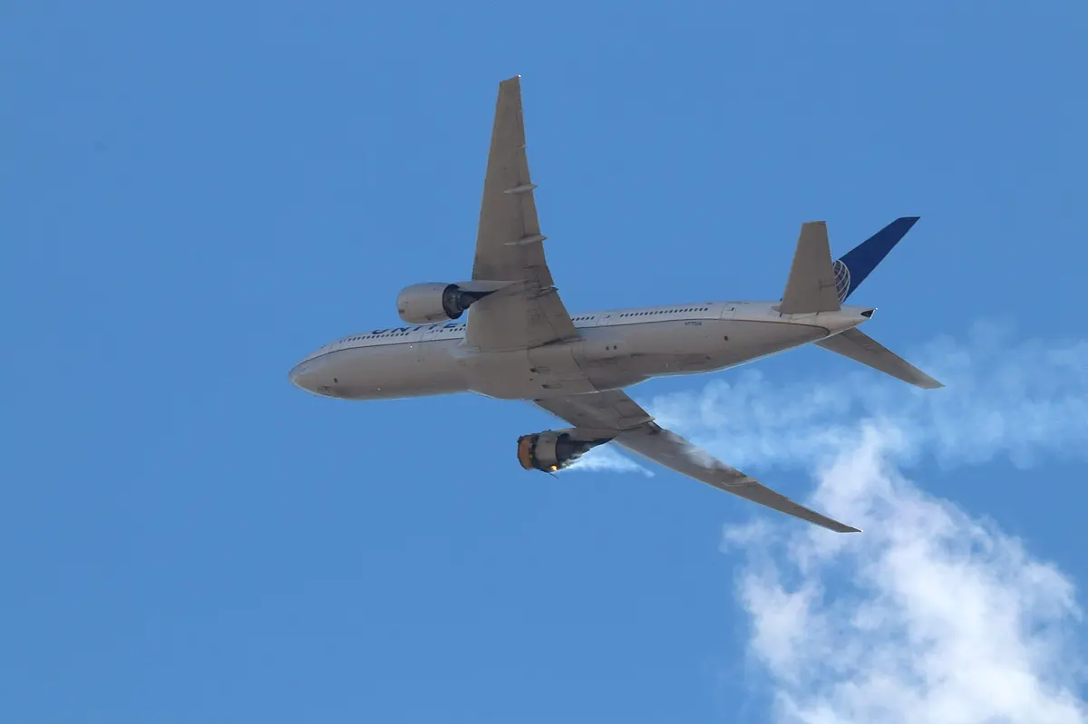Watch: Plane Parts Fall From Sky After Engine Failure; United Airlines Grounds 24 Boeing 777 Aircrafts