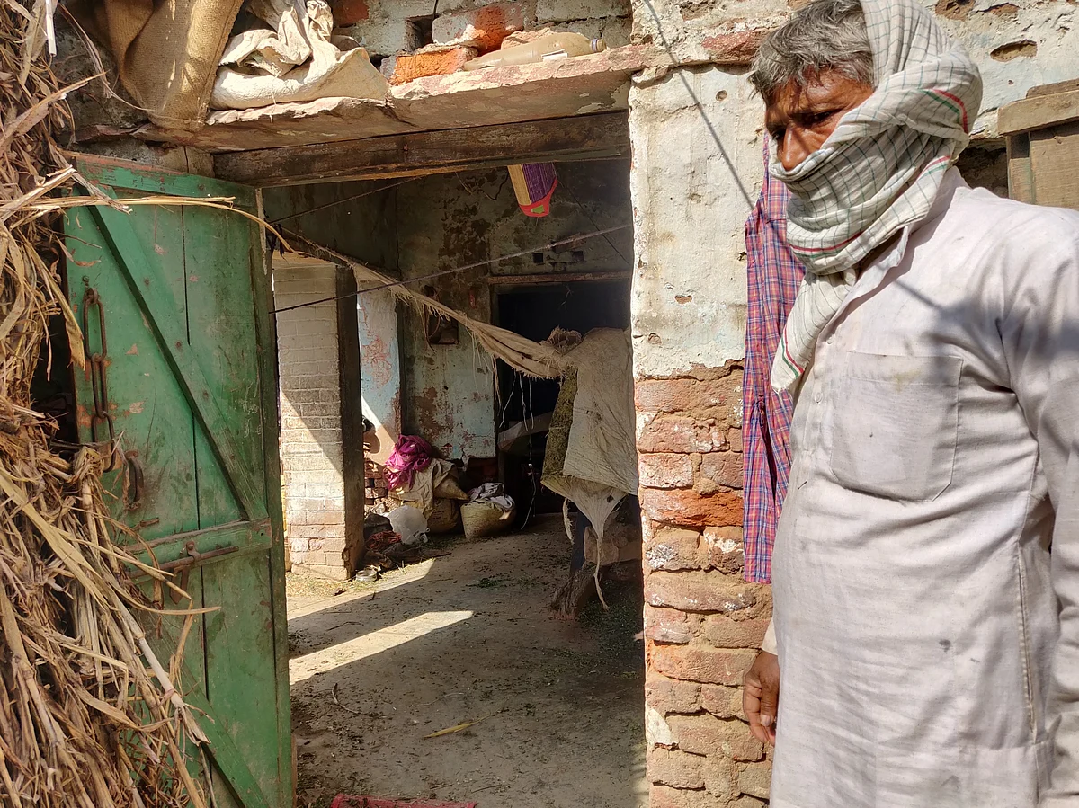 Ramdayal shows the site of the alleged crime