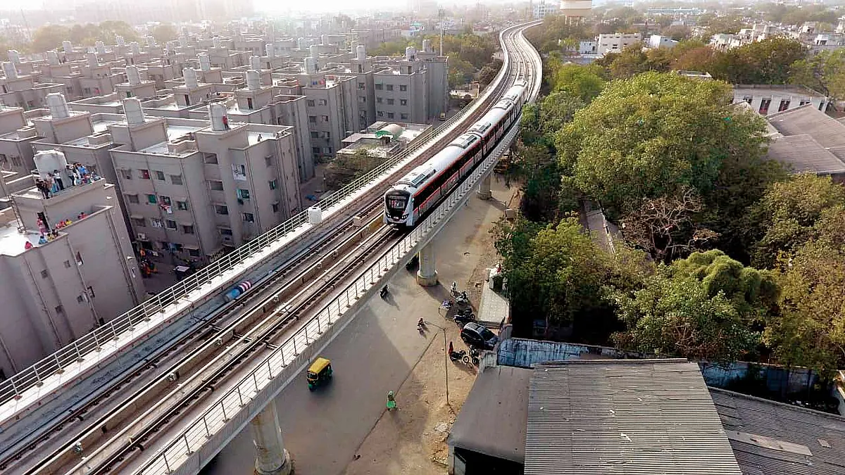 Metro Work In Gujarat Picks Pace As Two Construction Phases Progress Simultaneously In Ahmedabad
