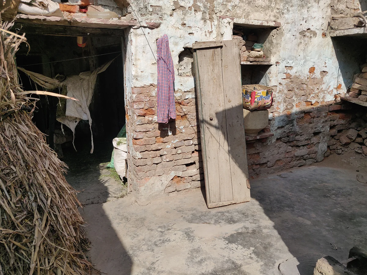A view from inside the house. Picture clicked on 7 March 2021