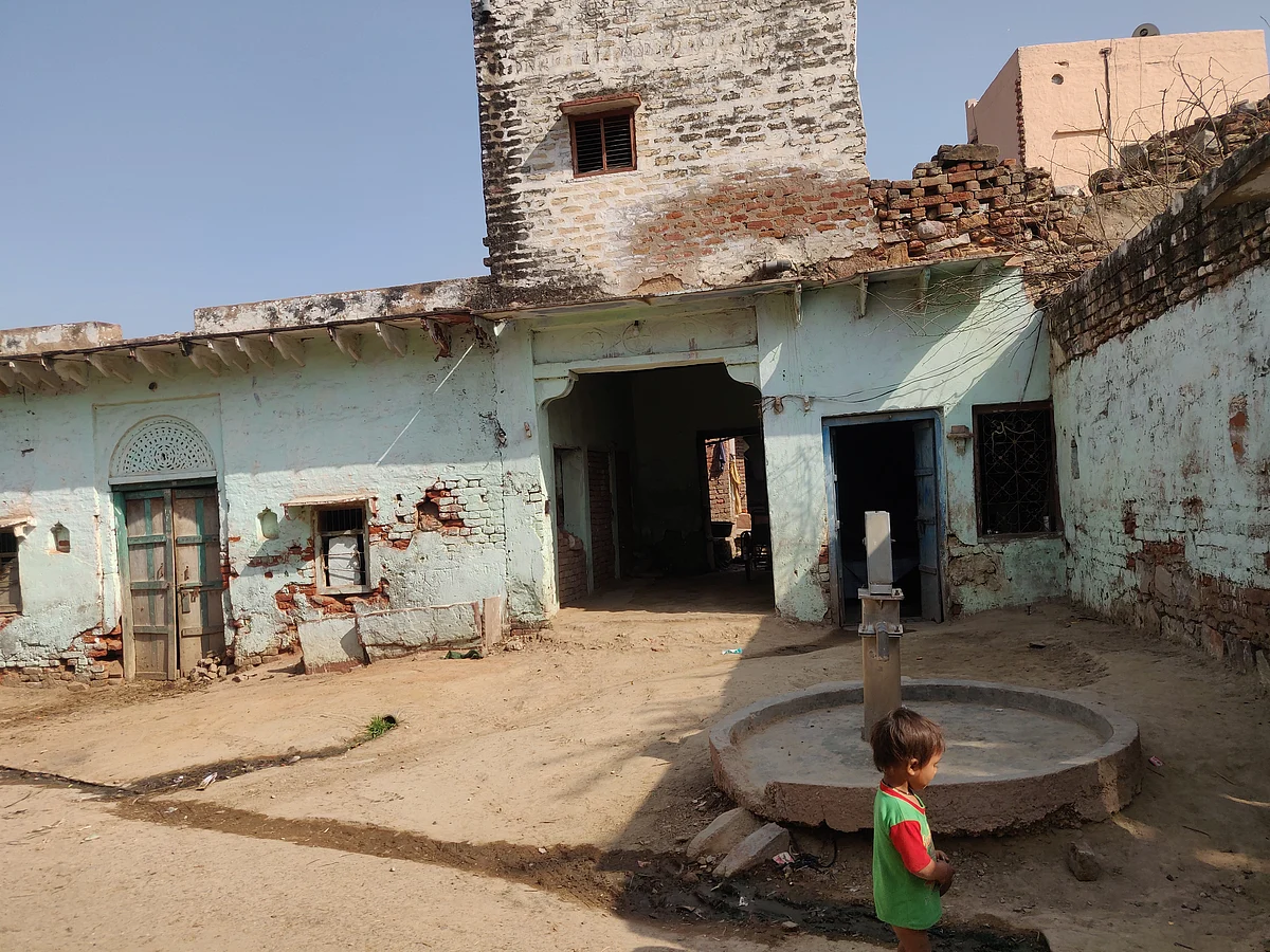 Pandit Ramdayal’s house in Badipur. Picture clicked on 7 march 2021