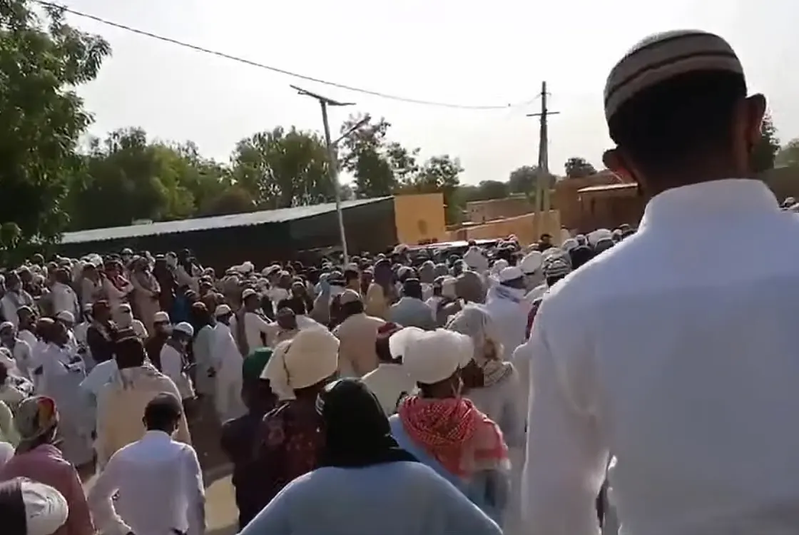 Rajasthan: Massive Crowd Seen At Funeral Of 84-Year-Old Religious Leader Ghazi Faqir, Who Is Father Of State Cabinet Minister