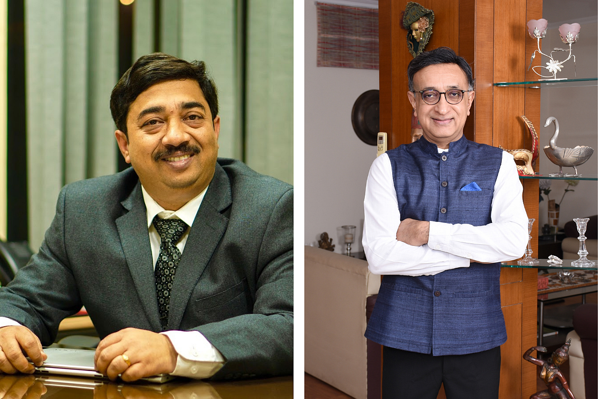 Professor Amitabha Bandyopadhyay (left) and Srikant Sastri (right)